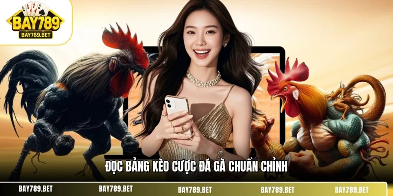 Các Loại Cược Đá Gà BAY789 - Hướng Dẫn Chi Tiết Cho Kê Thủ 3 Đọc bảng kèo cược đá gà chuẩn chỉnh